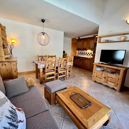 Apartment T3 Confortable Avec Balcon, Centre Village, Proche Ski-bus, Animaux Acceptes - Fr-1-624-49